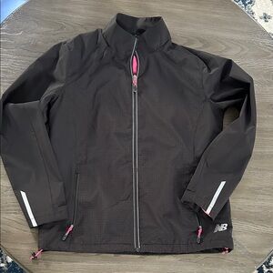 New Balance Black and Pink Performance Jacket